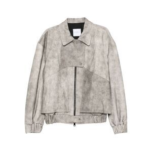 Cassell Grey Jackets - Leather Jackets Women